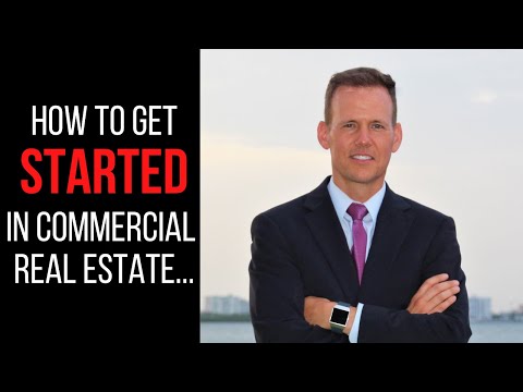 how to get started in commercial real estate video thumbnail