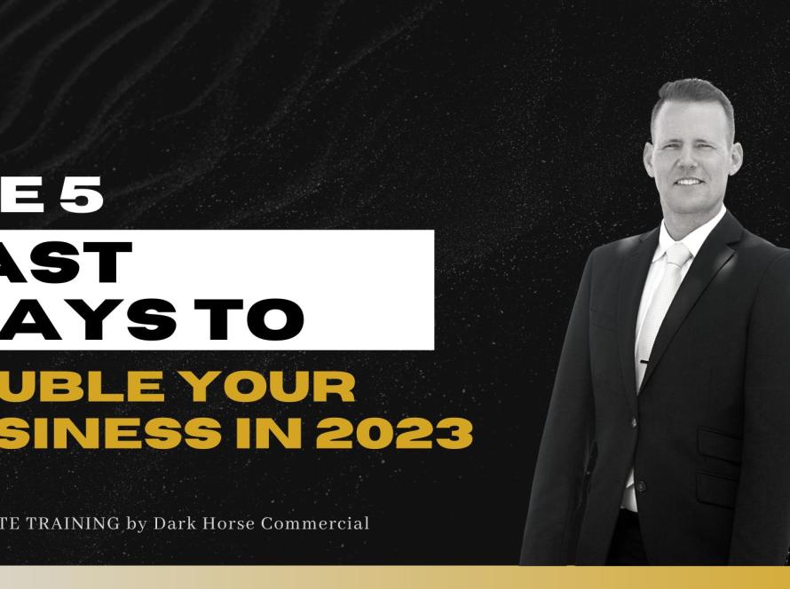 the 5 ways to double your business in 2023 video thumbnail